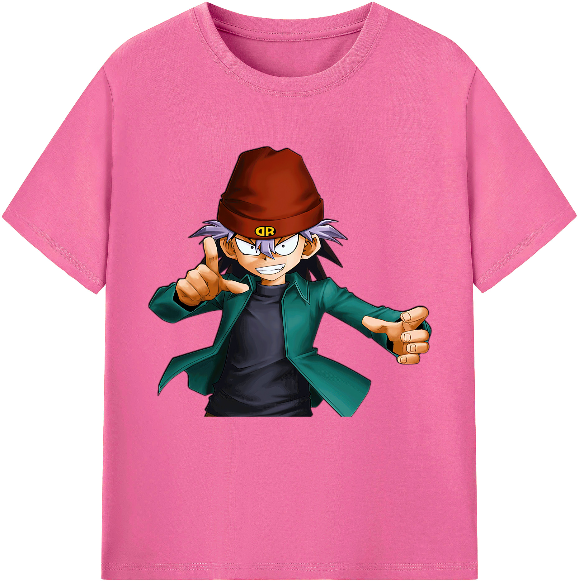（画像用） 遊☆戯☆王 Yu-Gi-Oh! レディースカジュアルプリントTシャツ（綿100％）